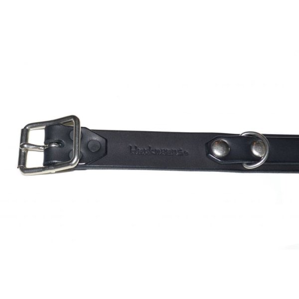 画像3: blackmeans/Leather Belt (Black×Silver)