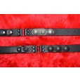 画像7: blackmeans/Leather Belt (Black×Black) (7)
