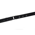 画像3: blackmeans/Leather Belt (Black×Black) (3)