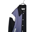画像3: el conductorH/Melton Pearl Piping Varsity Jacket 【META,tex,VOR Exclusive Color】