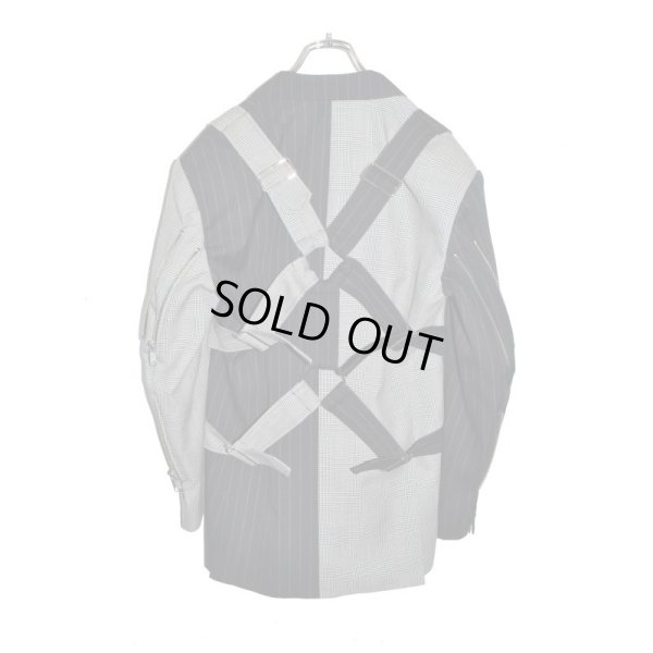 画像6: el conductorH/Crazy Pattern Double Breasted Parachute Jacket