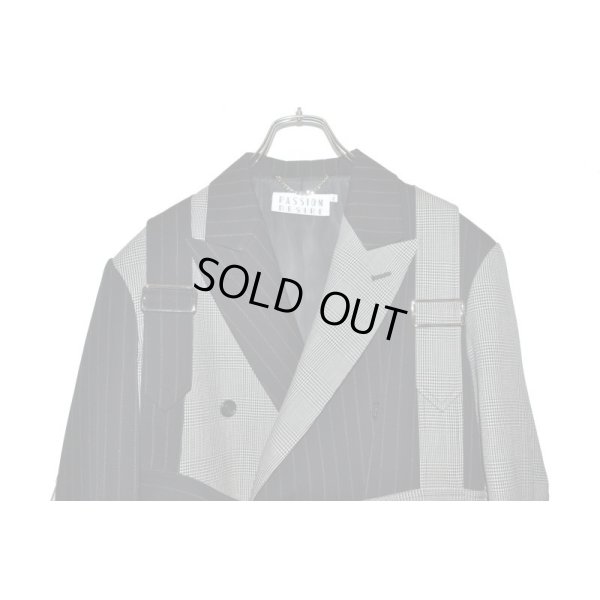 画像2: el conductorH/Crazy Pattern Double Breasted Parachute Jacket