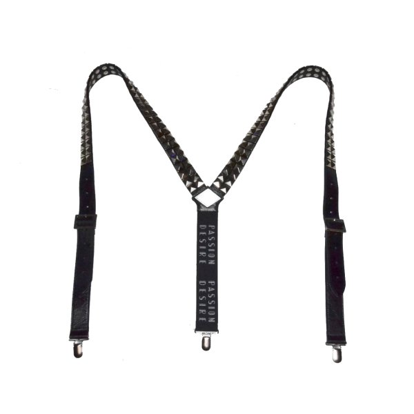 画像1: el conductorH/Leather Suspender