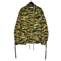 el conductorH / Distressed Cotton Laceup Field Jacket