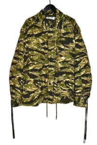 el conductorH / Distressed Cotton Laceup Field Jacket