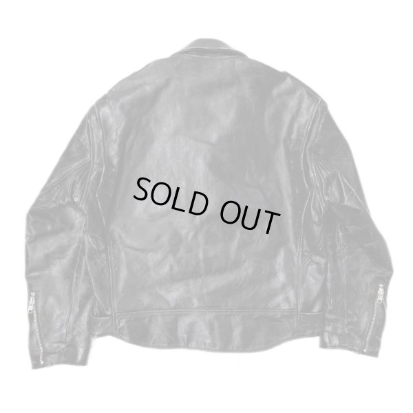 画像10: el conductorH /x blackmeans DISTRESSED LEATHER BIKER JKT(PLAIN)