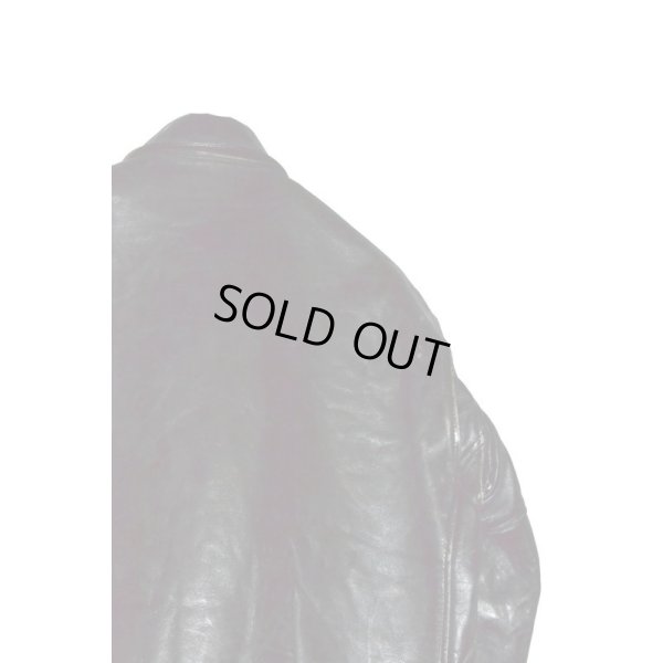 画像6: el conductorH /x blackmeans DISTRESSED LEATHER BIKER JKT(PLAIN)