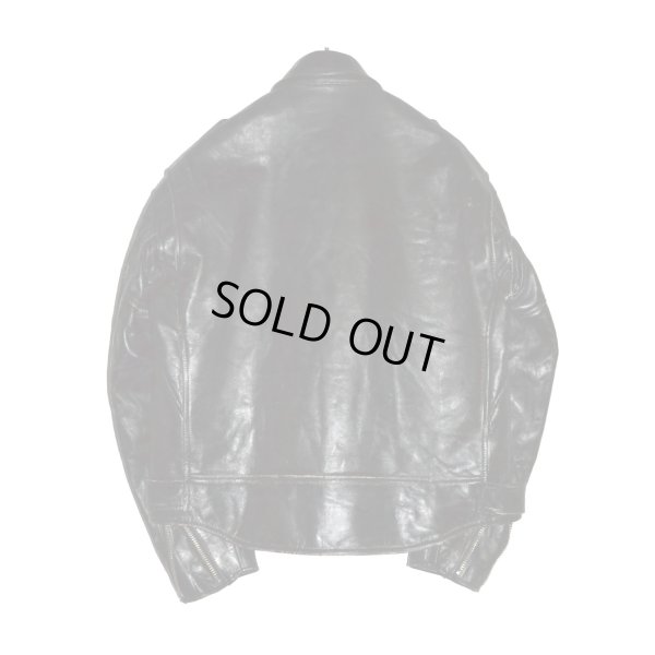 画像3: el conductorH /x blackmeans DISTRESSED LEATHER BIKER JKT(PLAIN)