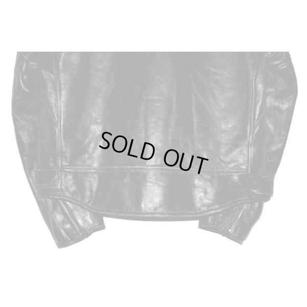 画像7: el conductorH /x blackmeans DISTRESSED LEATHER BIKER JKT(PLAIN)