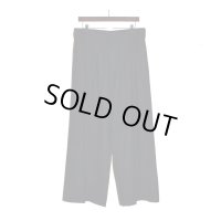 el conductorH / 4Tuck Wool Super Wide Trousers