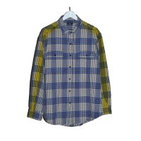 PAMEO POSE / Sprayed Flannel Shirt