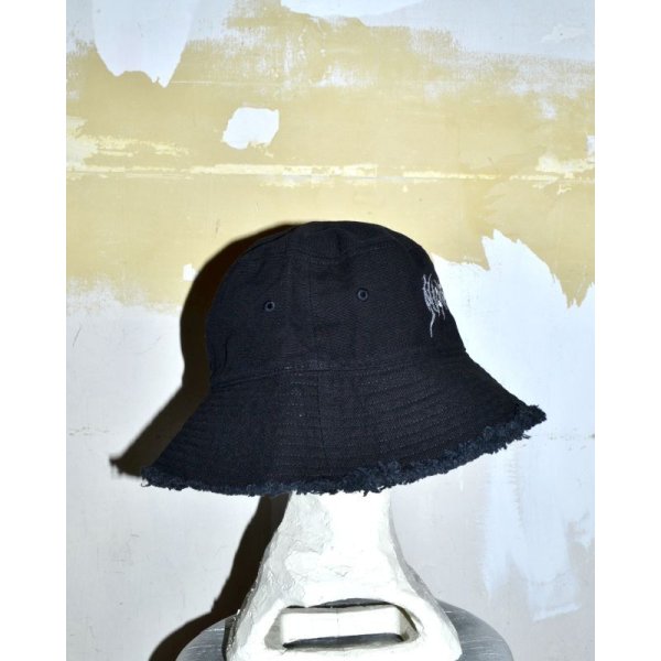 画像3: el conductorH/ Cotton Bucket Hat 'NIGHTMARE