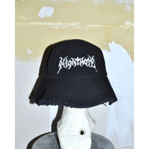 画像2: el conductorH/ Cotton Bucket Hat 'NIGHTMARE