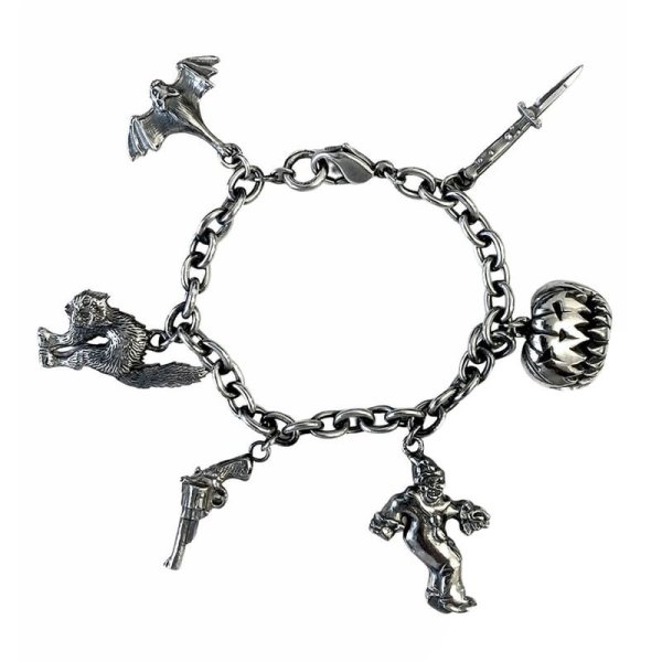 画像1: SEEN BETTER DAYS "666" / BAD LUCK CHARM BRACELET【受注商品】