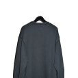 画像5: el conductorH / Pigment Dye Cotton Crewneck Sweater "Pentagram" (5)