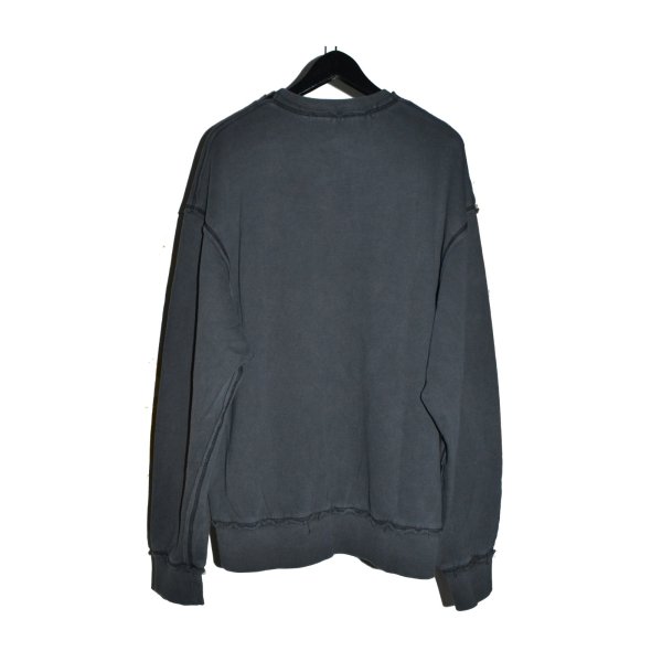 画像4: el conductorH / Pigment Dye Cotton Crewneck Sweater "Pentagram"