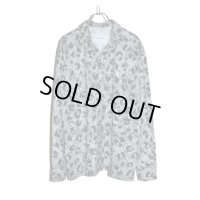 SHINICHISUMINO / Leopard Pain Weave Shirt