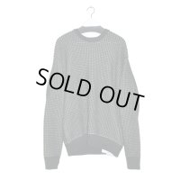 SUPERTHANKS / Popcorn Crew Neck Knit