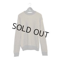 SUPERTHANKS / Popcorn Crew Neck Knit