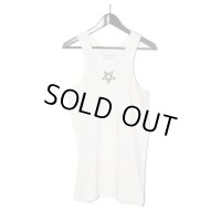 el conductorH / Spangle Pentagram Embroidered Tanktop