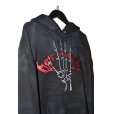 画像3: DAT ROLLY / Embroidery Skeleton Hand Hoodie