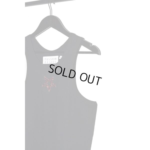 画像2: el conductorH / Spangle Pentagram Embroidered Tanktop