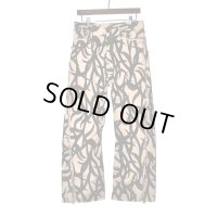 MINUS / Tribal Camouflage Slash Seam Twist Lot.20746 Dust(Aged Twill)