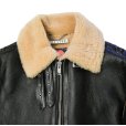 画像3: el conductorH / x blackmeans SHEEPSKIN FLIGHT JKT (3)