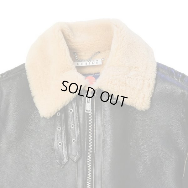 画像3: el conductorH / x blackmeans SHEEPSKIN FLIGHT JKT