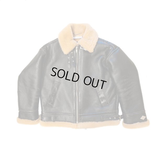 画像1: el conductorH / x blackmeans SHEEPSKIN FLIGHT JKT