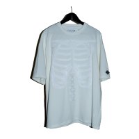 el conductorH / Cord Embroidered T-Shirt ' BONE