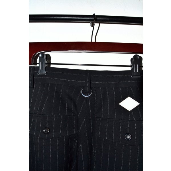画像4: el conductorH / Wool Front Zip Bondage Trousers