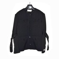 el conductorH / Wool No Collar Bondage Jacket