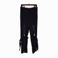 画像1: el conductorH / Wool Front Zip Bondage Trousers (1)