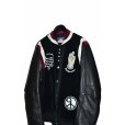 画像2: blackmeans / Leather College Jacket (2)