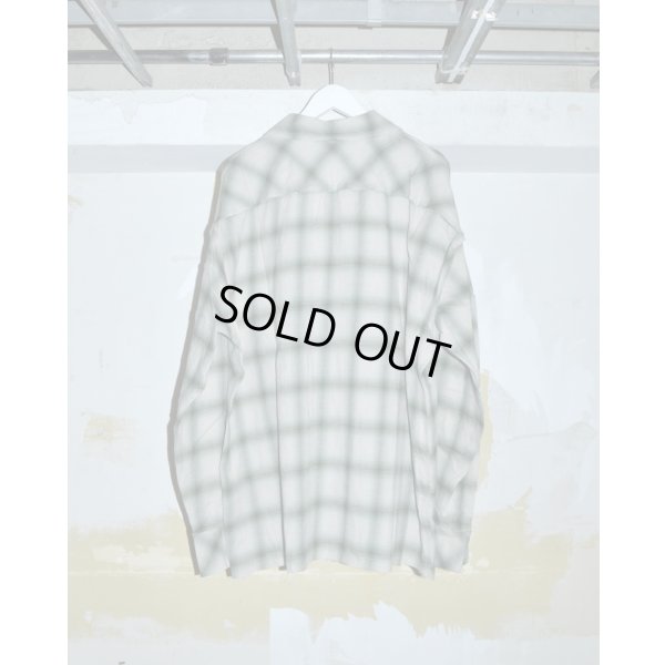 画像4: el conductorH / Open Collar Frayed Shirt