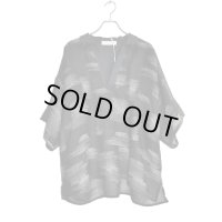 meagratia / Mesh Skipper Collar Shirt