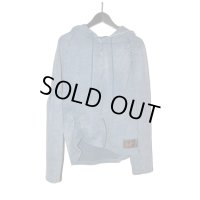 SYUMAN. / Wave Gather Acid Hoodie