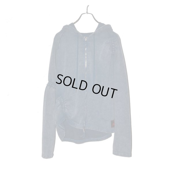 画像2: SYUMAN. / Wave Gather Acid Hoodie