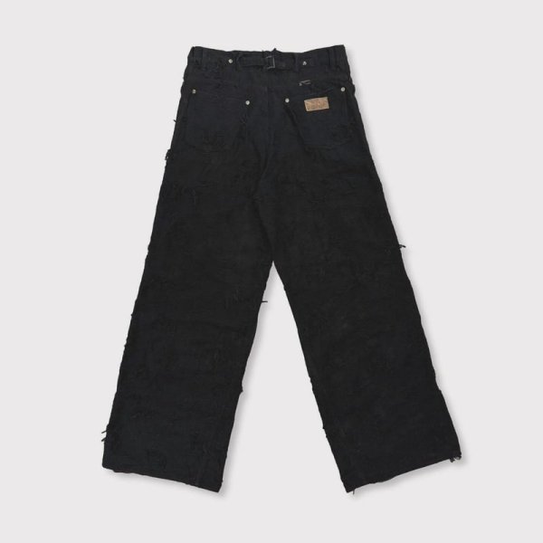 画像2: MINUS / Twist Seam Lot.20603T BORO CRUST(Noir)