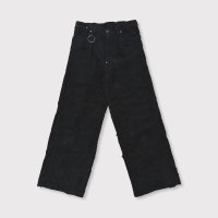 MINUS / Twist Seam Lot.20603T BORO CRUST(Noir)