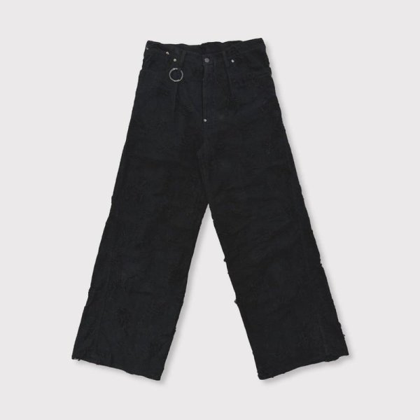 画像1: MINUS / Twist Seam Lot.20603T BORO CRUST(Noir)
