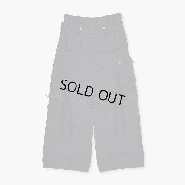 画像2: MINUS / Slash Seam Twist Cargo Pants(AGED TWILL)