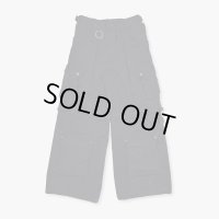 MINUS / Slash Seam Twist Cargo Pants(AGED TWILL)