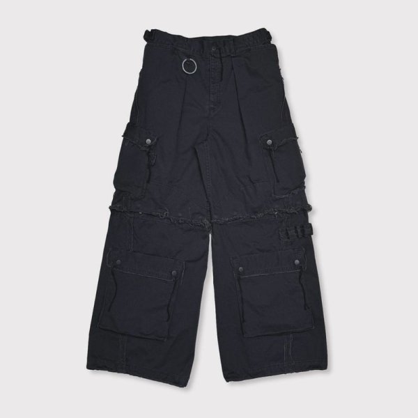 画像1: MINUS / Slash Seam Twist Cargo Pants(AGED TWILL)