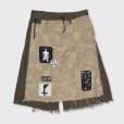 画像1: MINUS / Twist Work Short With Skirt(AGED TWILL) (1)