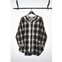 el conductorH / Check Flannel Baseball Shirt