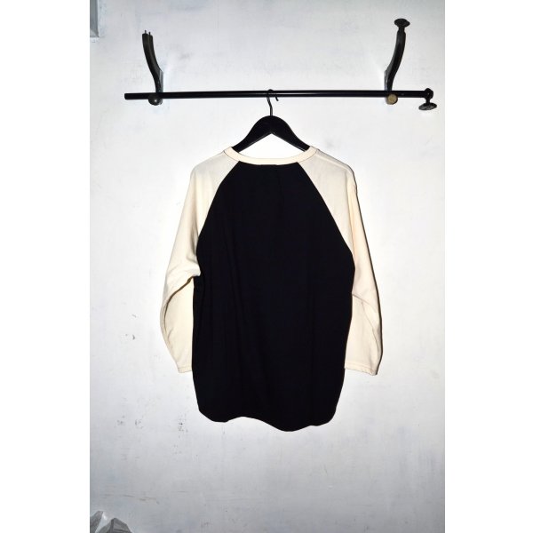 画像2: el conductorH / Raglan Sleeve Heart Tribal Print T-shirt