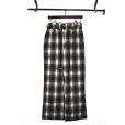 画像1: el conductorH / Check Flannel Flare Trousers (1)