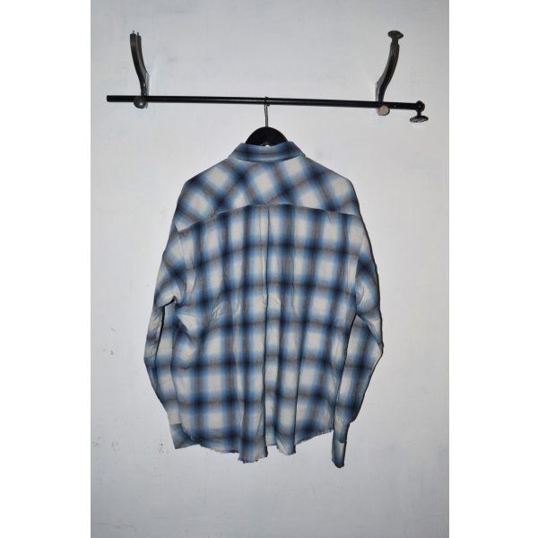 画像2: ROOT GATE / Distressed Ombre Shirts